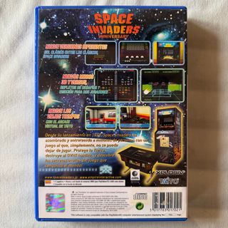 Space Invaders Anniversary PS2 PAL ESP