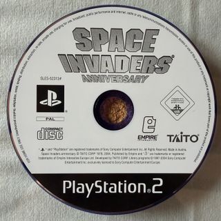 Space Invaders Anniversary PS2 PAL ESP