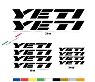 Adesivi YETI Viola Kit Made in Italy