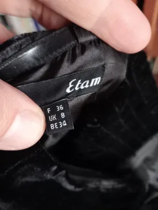 Mini abito in velluto - Etam