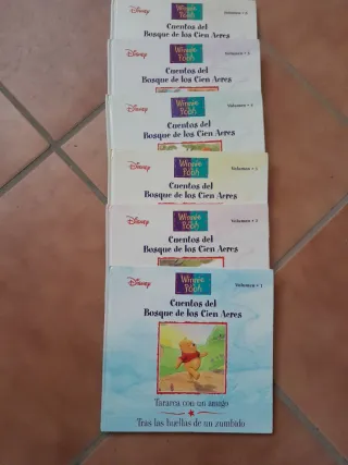 Lote libros infantiles colección Winnie the Pooh