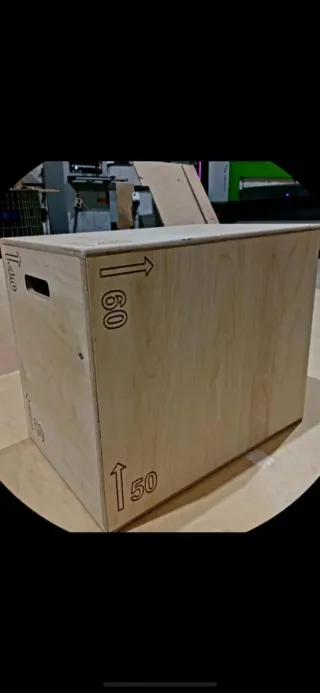 Cajón CrossFit Madera Contrachapada 60x50x40