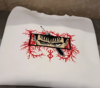 Felpa  doppio ricamo BERSERK