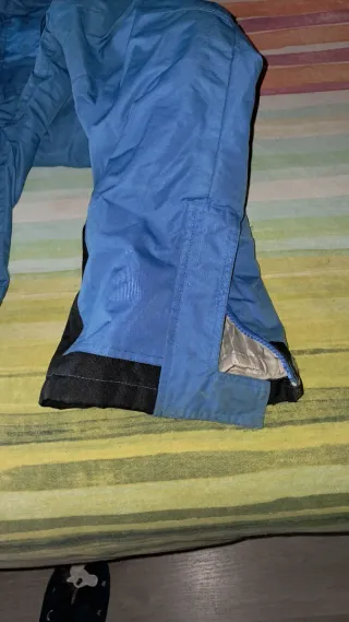 Mono de esquí azul para niño/niña 7-8