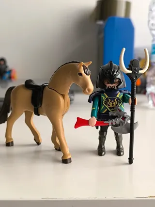 Playmobil Caballero Medieval con Caballo