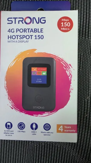 Router 4G Portátil STRONG Hotspot 150