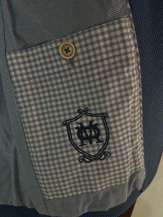 Americana Massimo Dutti Azul