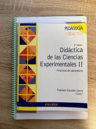 Didactica De Las Ciencias Experimentales II