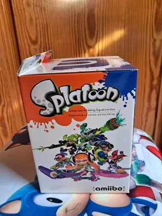 Caja vacia Splatoon Wii U