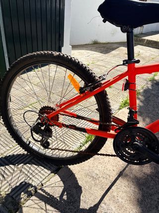 Bicicleta B'TWIN Rockrider 500 Roja