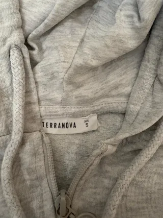 Felpa Terranova grigia donna
