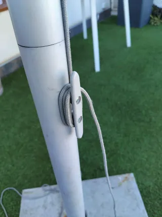 Sombrilla Mahou terraza