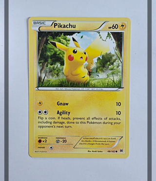 Pikachu 48/162 BKT Pokemon ENG-NM