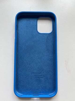 Funda iPhone 12/12 Pro Amarilla logo Apple