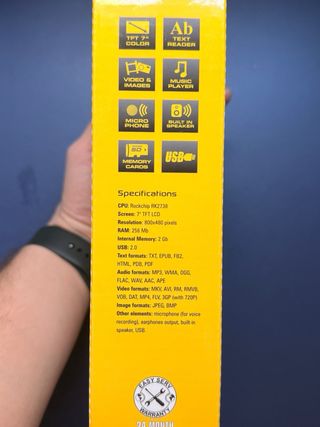 Tableta E-book Easy Player Cyberbook