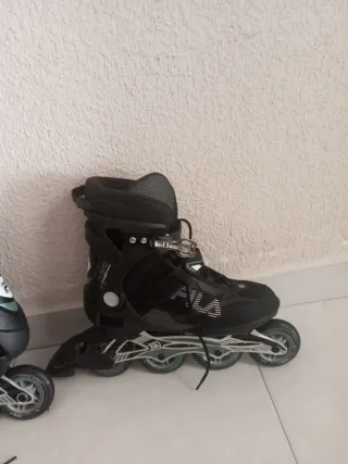 Patines en línea Fila negros talla 41-42
