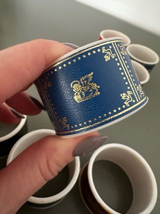 Set portatovaglioli Venezia Vintage