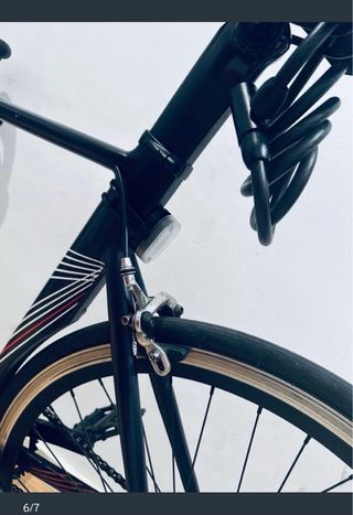 Bicicleta Fixie Aventon Negra