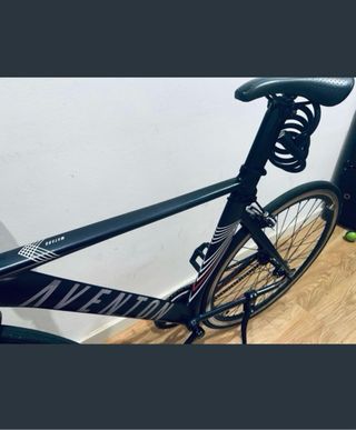 Bicicleta Fixie Aventon Negra