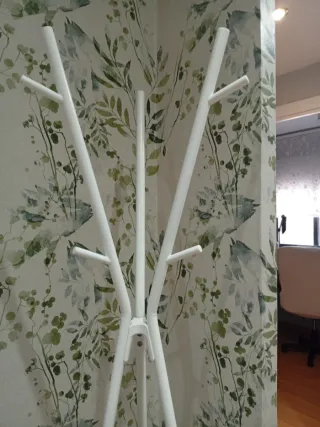 Perchero Ekrar Metálico Blanco Ikea