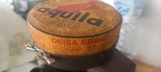 Set 2 scatole latta anni 60 Deisa Aquila