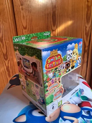 Caja vacía Animal Crossing Amiibo Festival Wii U