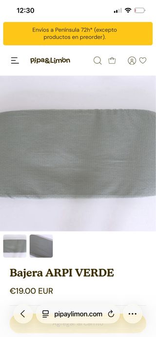 2 Fundas Capazo Algodón Muselina