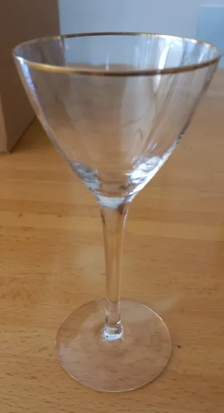 Set 8 Calici Bicchieri Vetro