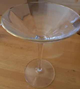 Set 8 Calici Bicchieri Vetro