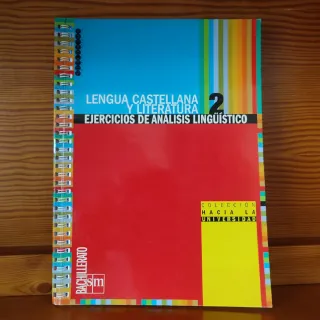Lengua 2 Bachillerato. Ejercicios Análisis Lingüís