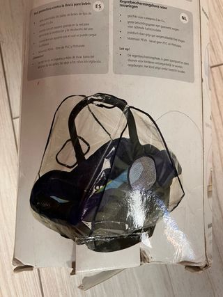 Funda lluvia capazo bebé