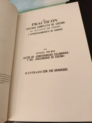 EL PRACTICÓN: TRATADO COMPLETO DE COCINA (Spani...