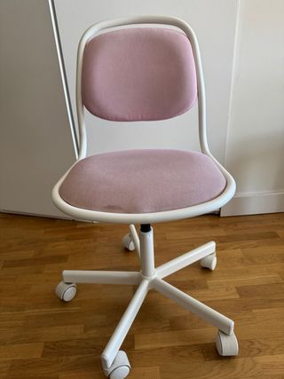 Silla Escritorio Infantil Rosa regulable
