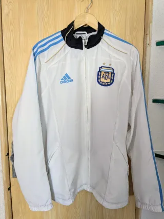 Chaqueta fútbol vintage Adidas Argentina