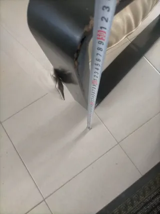 Sillón Beige y Negro