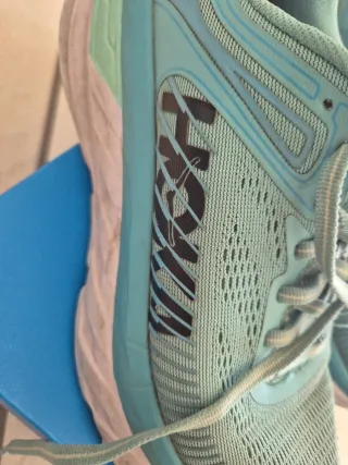 Scarpe Hoka Bondi 7 Blu/Teal