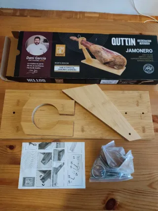 Jamonero Quttin Bambú Grande