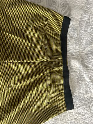 Pantalón Pata de Gallo Amarillo y Negro