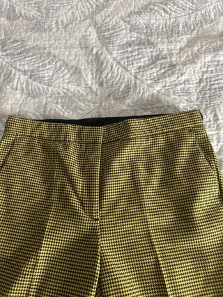 Pantalón Pata de Gallo Amarillo y Negro