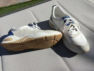 Zapatillas Timberland Blancas y Beige Nuevas