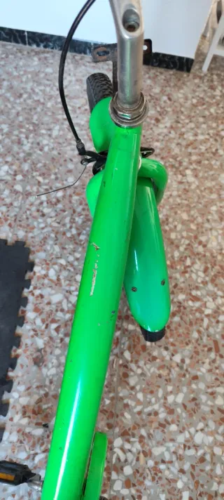 Bicicleta Paseo Playera Verde