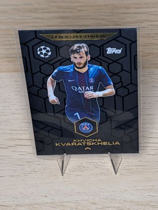 Khvicha Kvaratskhelia Black Edge Edition Card