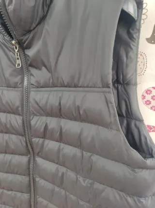 Chaleco acolchado negro hombre XXL