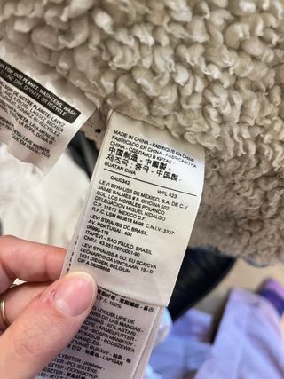 Cazadora Levi's con borreguito