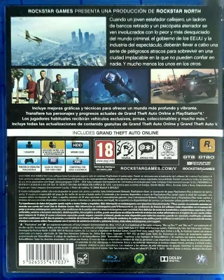 GTA V PS4 Rockstar Games