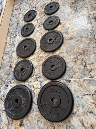 Discos de pesas 23kg