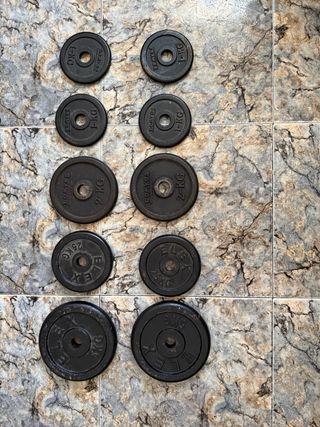 Discos de pesas 23kg
