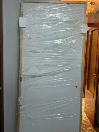 Puerta de interior blanca