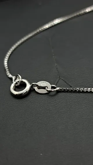 Cadena Plata Ley 925  45cm