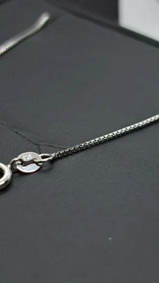 Cadena Plata Ley 925  45cm